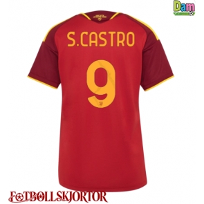 AS Roma Santiago Castro #9 Hemmatröja Dam 2026-27 Kortärmad